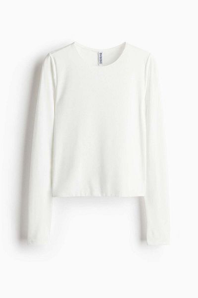 H&M Long-sleeved jersey top