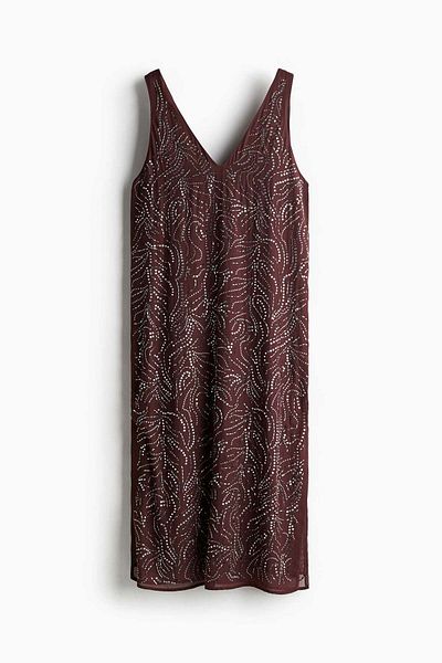 H&M Rhinestone-embellished dress