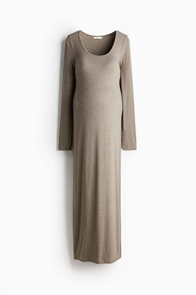 H&M MAMA Ribbed bodycon dress