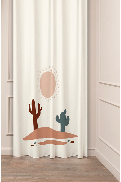 GREENDECOR مزهرية بوهيمية بنمط أوراق الزهور بتصميم خاص مطبوعة رقميًا (جناح وا...