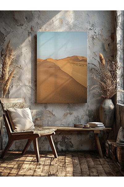visdora Sand Dune Home Office Kitchen Living Room Wall Decoration Canvas Pain...
