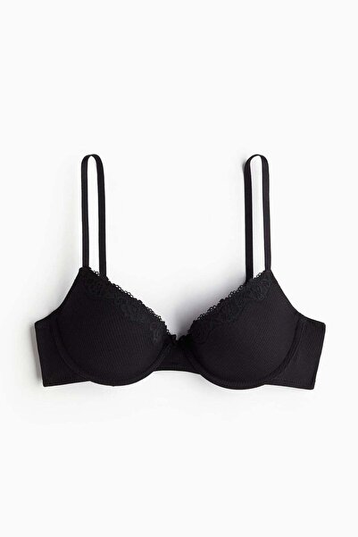 H&M Cotton demi push-up bra