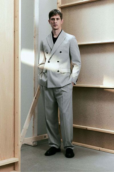 H&M Regular Fit Suit Trousers