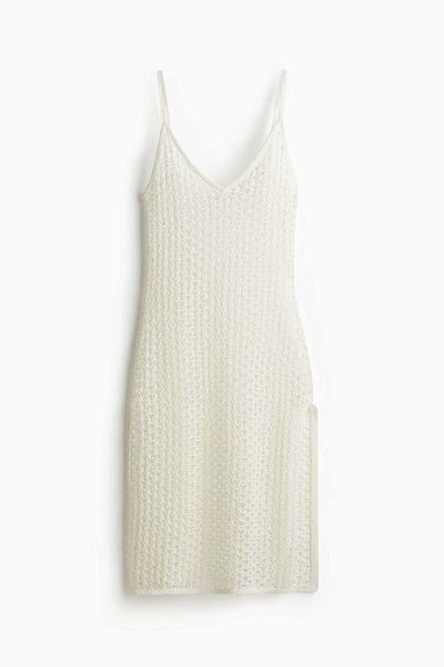 H&M Hole-knit beach dress