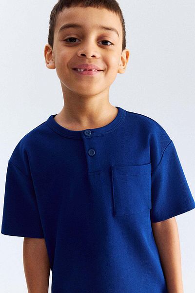 H&M Terry Henley top