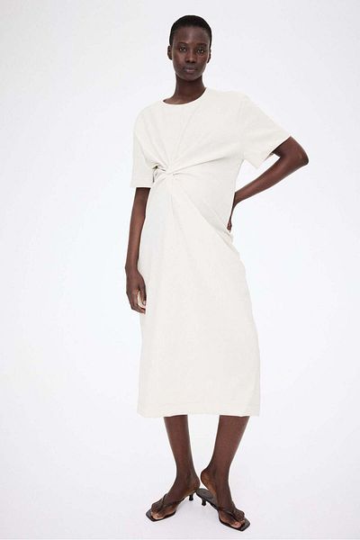H&M MAMA Knot-detail dress
