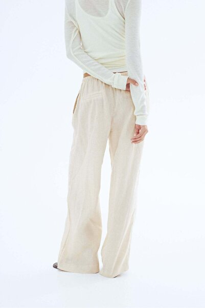 H&M Linen drawstring trousers