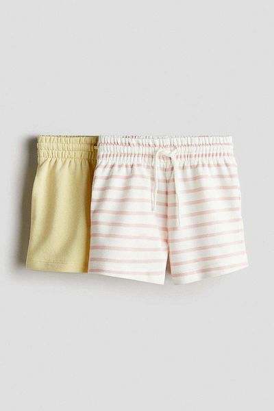 H&M شورت رياضي مكون من قطعتين