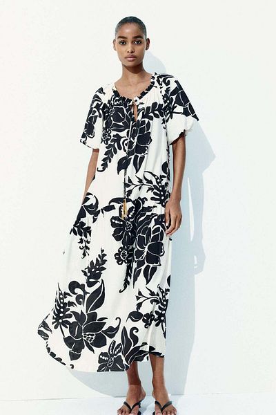 H&M Drawstring-detail Dress