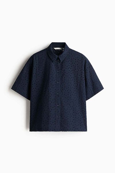 H&M Broderie anglaise shirt