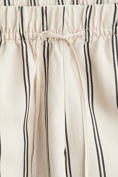 H&M MAMA Before & After linen-blend trousers
