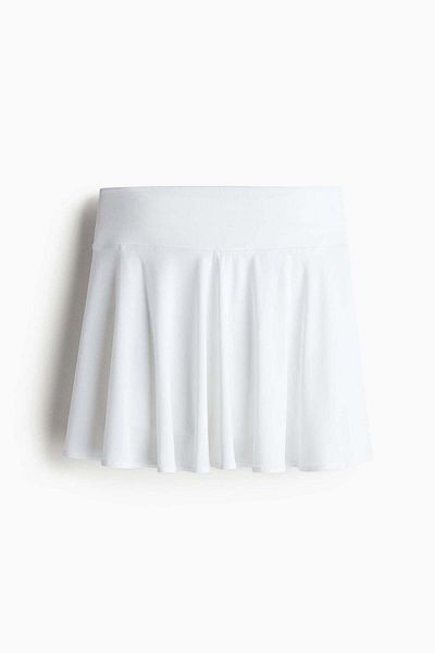 H&M Circle-cut Tennis Skirt With Drymove™