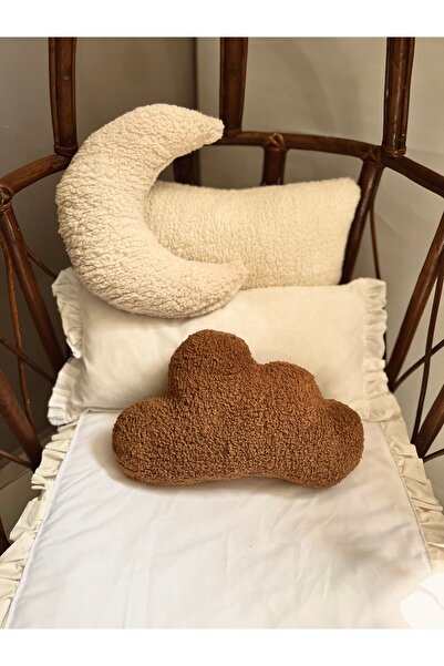 Cherry Bloom Cotton Teddy Peluş Bulut Yastık