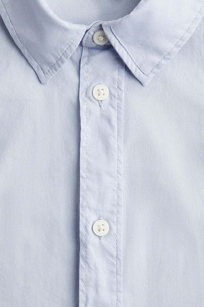 H&M Short-sleeved Cotton Shirt