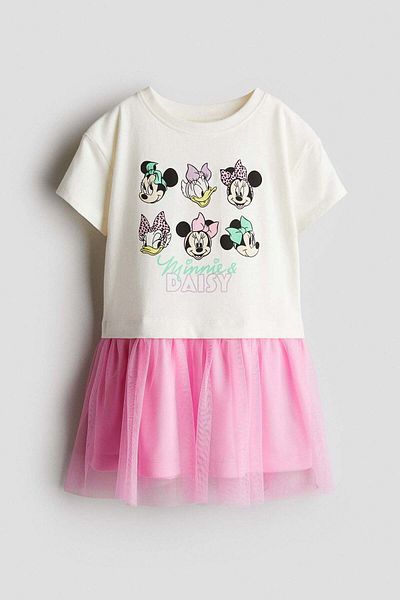 H&M Print-motif tulle dress