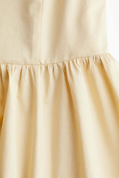 H&M Flared-skirt cotton dress