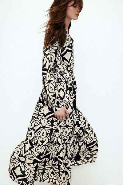 H&M Tiered maxi dress