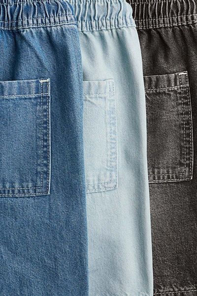 H&M 3-pack Denim Shorts