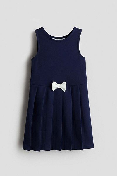 H&M Bow-detail jersey dress