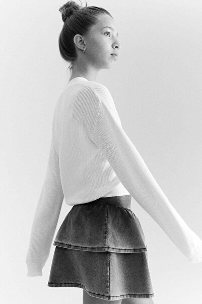 H&M Denim-look skirt