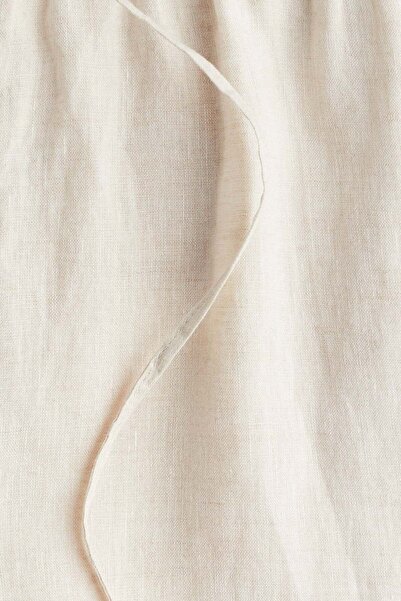 H&M Linen drawstring trousers