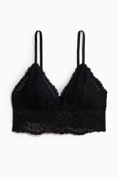 H&M حمالة صدر مبطنة من الدانتيل