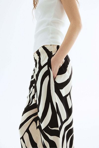 H&M Cropped pull-on trousers