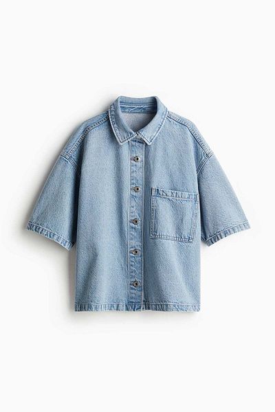 H&M Oversized denim shirt