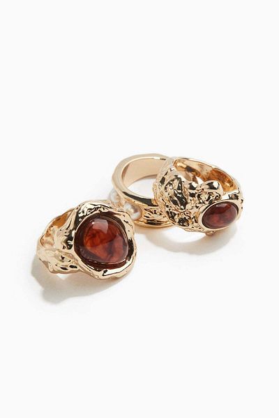 H&M 3-pack rings