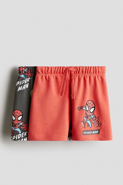 H&M 2-pack printed sweatshorts