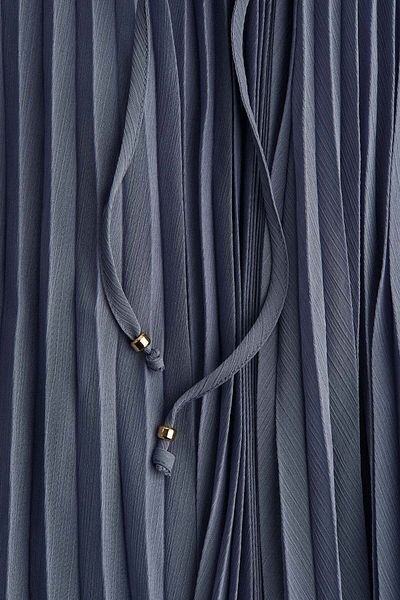 H&M Pleated maxi skirt
