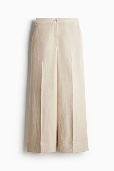 H&M Wide tailored trousers