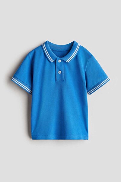 H&M Cotton piqué polo shirt