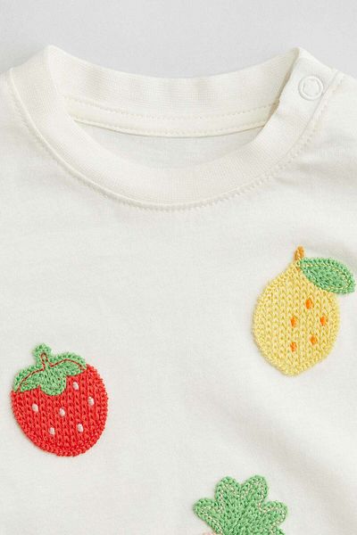 H&M Appliquéd T-shirt