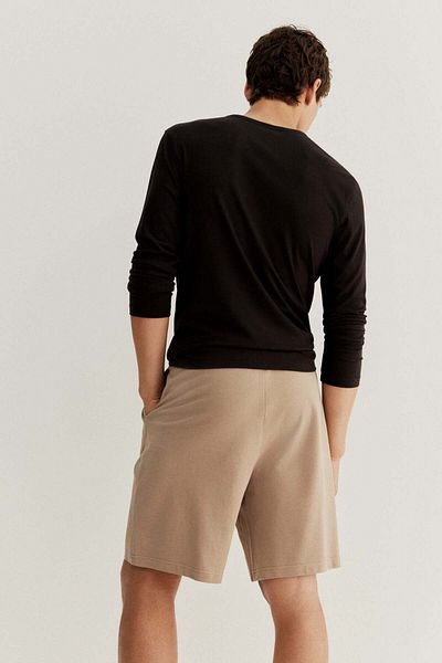 H&M Relaxed Fit Knee-length Piqué Shorts