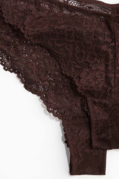H&M 2-pack lace Brazilian briefs