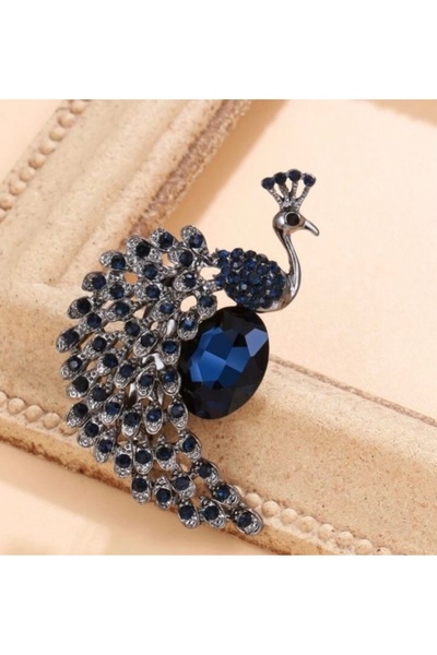 giez Şık Tavuskuşu Öğretmenler Günü Broş Yaka İğnesi