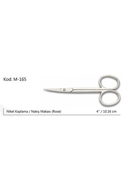 NEZADE STORE Europe Embroidery Scissors Super Quality No:4 10,16 cm - Lisinya