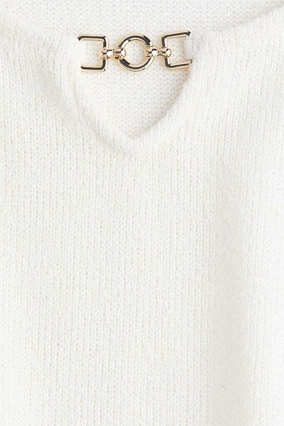 H&M Knitted flared-skirt dress