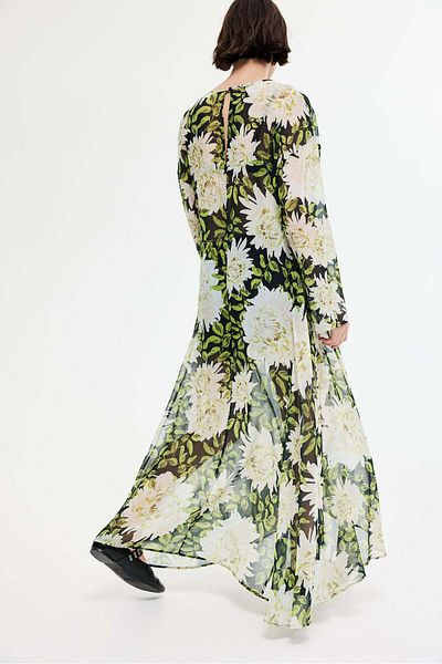 H&M Sheer maxi dress