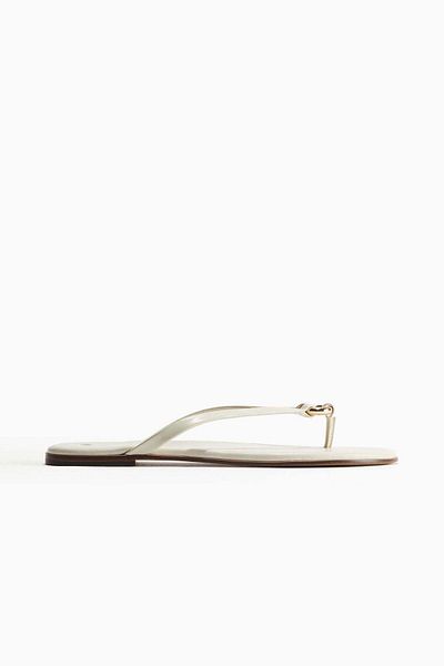 H&M Ring-detail flip-flops