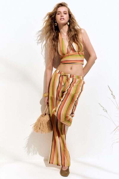 H&M Wide drawstring trousers