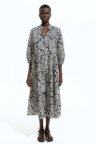 H&M Tiered midi dress