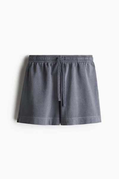 H&M Washed Cotton Sweatshorts