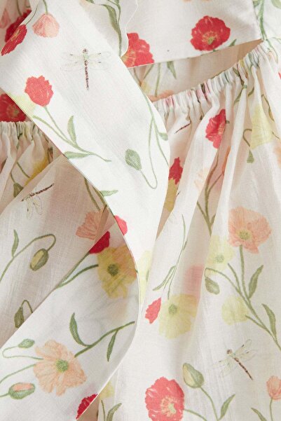 H&M Ruched peplum vest top