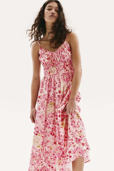 H&M Cotton Strappy Dress