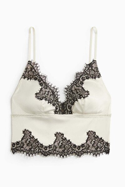 H&M Padded satin bralette