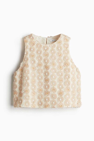 H&M Appliquéd top
