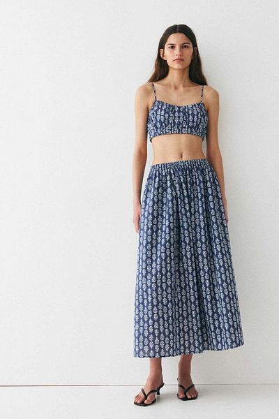 H&M Flared maxi skirt