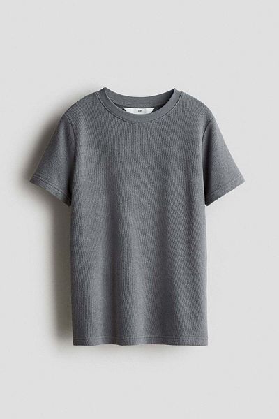H&M Textured T-shirt